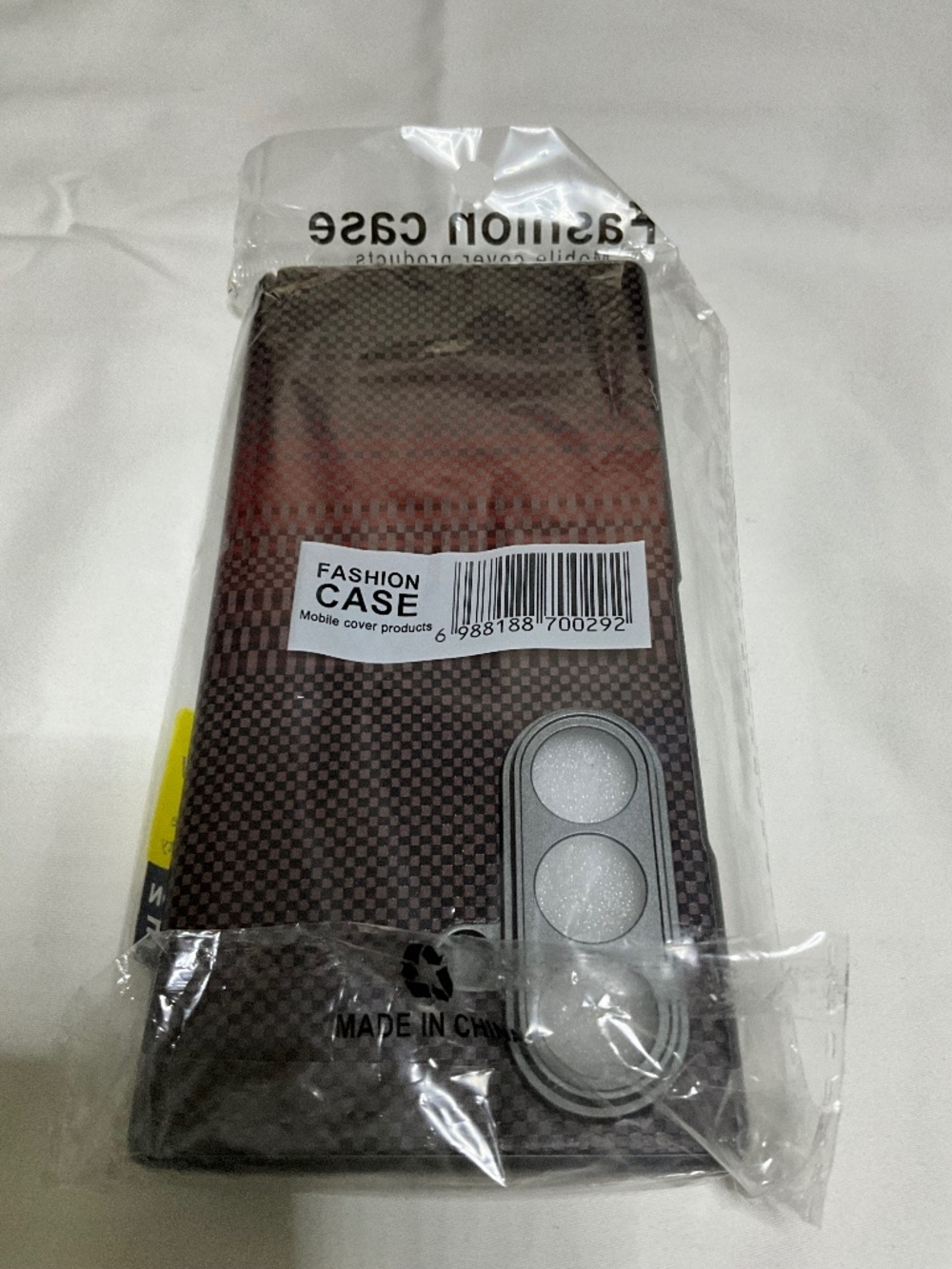 SULADA Aramid Fiber Pattern Slim Case